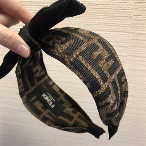 faux fendi headband|fendi headband sale.